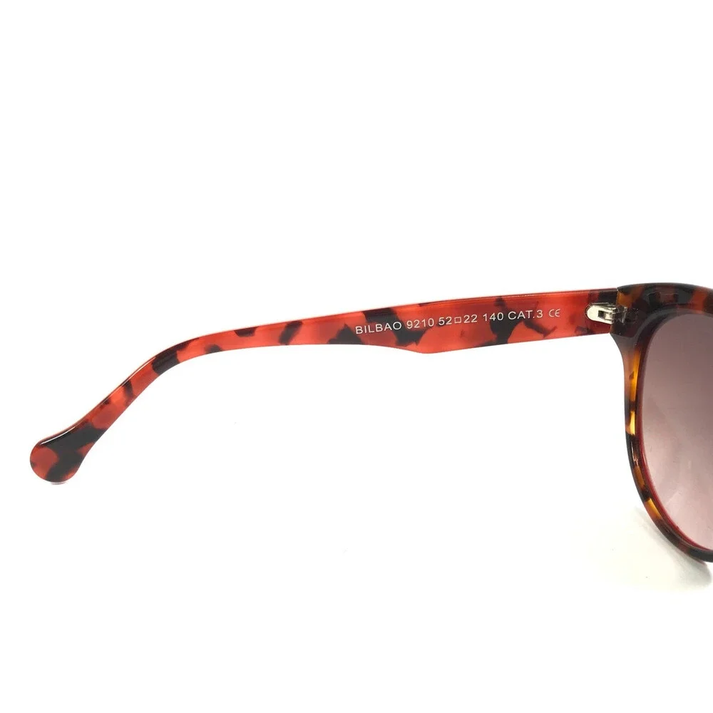 BOZ Sunglasses BILBAO 9210 Patchwork Red Cream with Brown Gradient Lenses